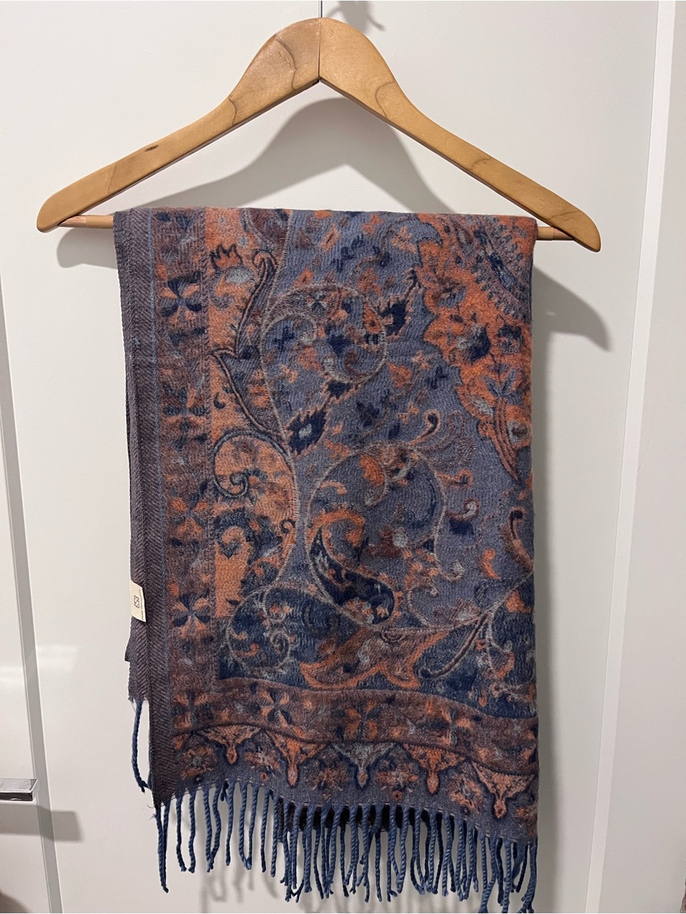 Pretty Persuasions Fringed Pashmina Scarf Wrap NWOT
